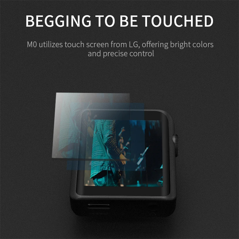 Xiaomi SHANLING M0 ES9218P 32 бит/384 кГц Bluetooth AptX LDAC DSD MP3 FALC портативный музыкальный плеер Hi Res