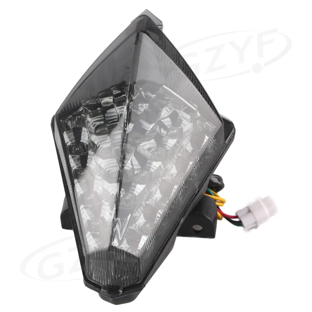 

For Yamaha YZF R1 2007 2008 Integrated LED Rear Tail Light Turn Signal Smoke