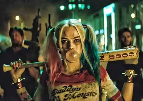 

HARLEY QUINN POSTER Suicide Squad DC Joker Silk Poster Wall Decor Room Painting 24X3Inch