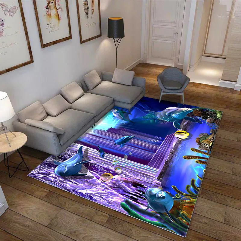 3D печатных большой площади Коврик для прихожей нескользящий; для пола коврики ковры для Спальня журнальный столик для гостиной домашний декор alfombra - Цвет: 13
