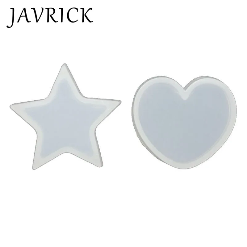 

DIY Star Heart Silicone Resin Mold Resin Necklace Pendant Jewelry Making Tools