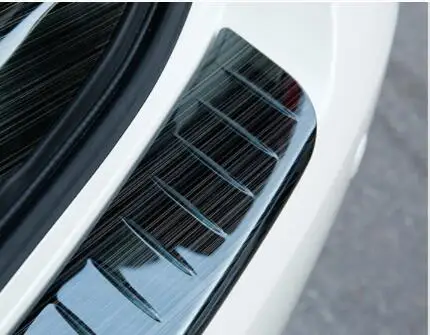 For patroY62 rear guard plate patro backup box guard plate stainless steel tail door sill refitting special decorative strip