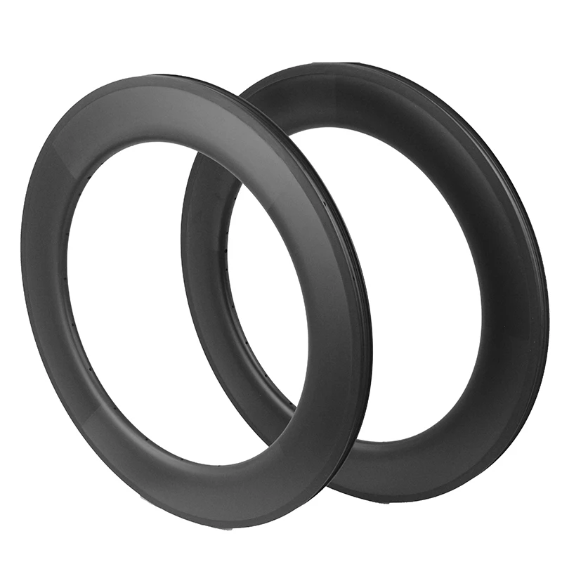 Sale Carbon Rims 700C Road Bike 88mm Depth 23mm Width Bicycle Rims Carbon Wheels Clincher 3K/UD Glossy/Matte Fatbike Carbon Rim 2