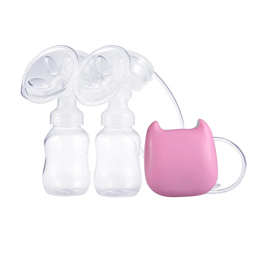 

Powerful Electric Double Breast Pump 150ml Milking Machine USB BPA Free with Milk Bottle Baby Breast Feeding Breast Pump suction