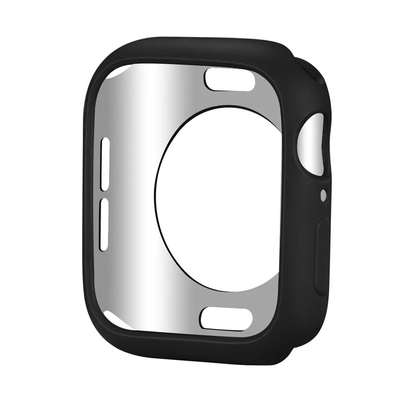 Кожа ремень с металлической пряжкой для Apple Watch группа 44 мм 40 42 38 ремешок + чехол iwatch серии 4 3 2 1 полоса Браслет
