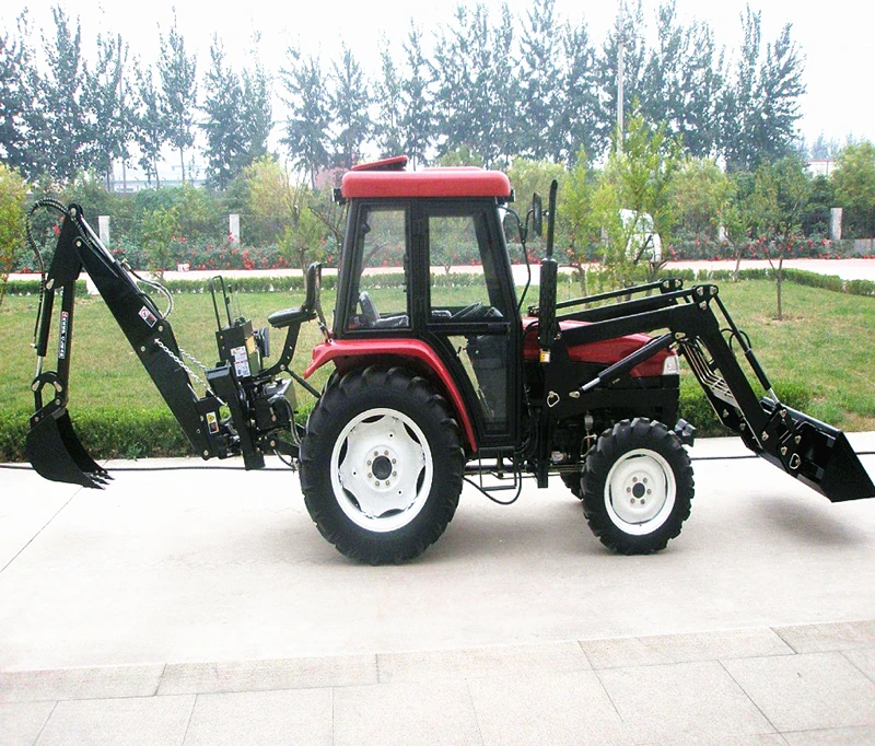 new style 60hp customizable multifunctional 4 wheel drive 60hp tractor farm tractor with cheap price and Hot Overseas