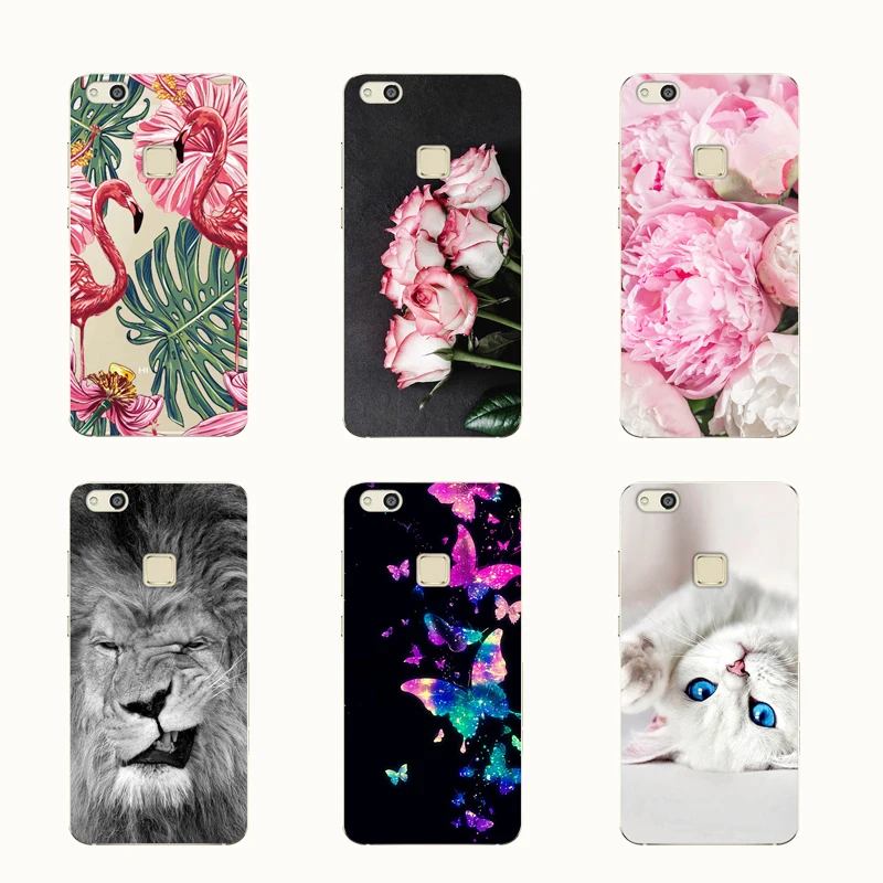 

CROWNPRO Cute Fundas 5.2" Huawei P10 Lite Case Cover Silicone Soft Huawei P10lite Back TPU P10 Lite Protective Phone Case