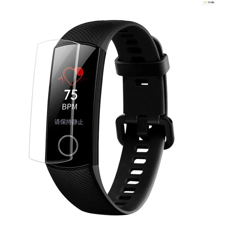 2 шт. Противоударная мягкая прозрачная защитная пленка из ТПУ для Huawei Honor Band 4 5 Band4