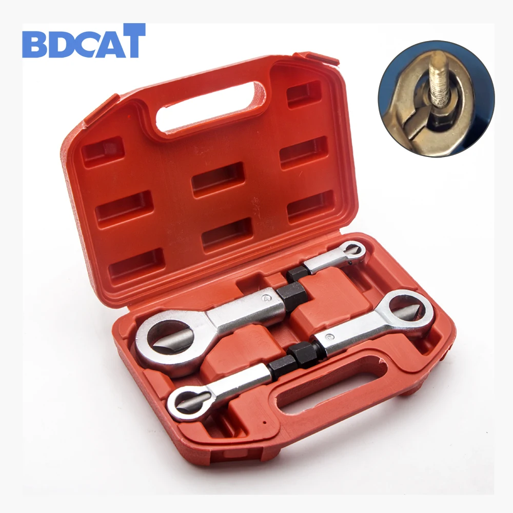 BDCAT 4 шт./компл. 9-27 мм раздвижные гайка зуба снять сломанный гайка вручную металлическая гайка перерыва ручной Давление инструменты