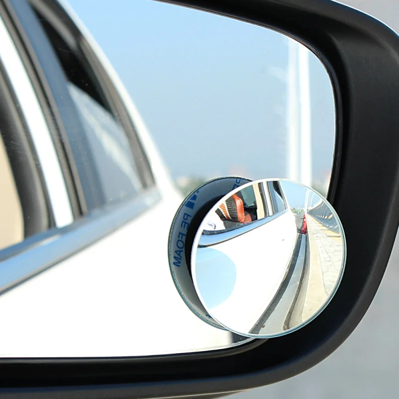 

Wide Angle Car Vehicle Side Blindspot Blind Spot Mirror Wide RearView Mirror Small Round Mirror