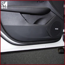 Авто Салонные аксессуары двери автомобиля защитная крышка задняя защита ребенка пэд носить Anti-шагнул грязный Коврики для Cadillac XT5