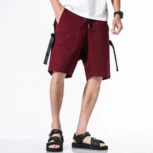 Летние шорты мужские повседневные шорты в стиле хип-хоп джоггеры декоративные карманы шорты мужские модные брендовые дышащие шорты плюс