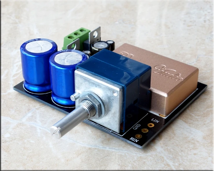 

Douk Audio Full DC shielded op-amp HiFi Pre-amplifier Preamp Assembled board