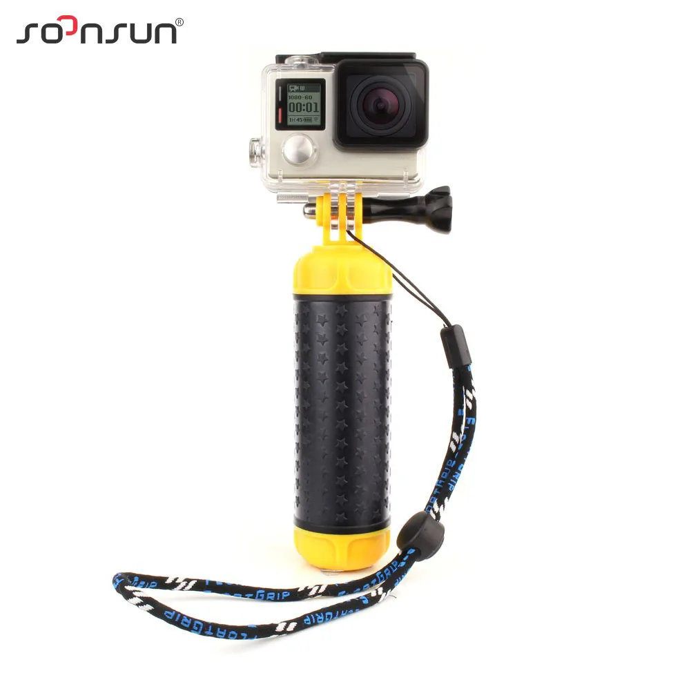 Плавающий поплавок SOONSUN для Gopro ручка держатель GoPro Hero 7 6 5 4 3 Session SJCAM Yi DJI Osmo Action|for