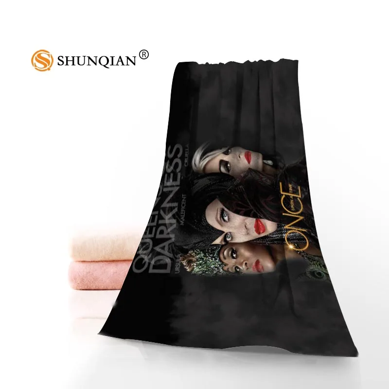 Once Upon a Time Towel Printed Cotton Face/Bath Towels Microfiber Fabric For Kids Men Women Shower Towels