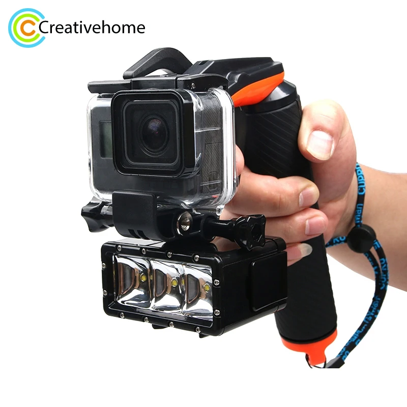 

Sport Camera Handheld Water Floating Hand Grip For Gopro Hero 5 Shutter Trigger Diving Buoyancy Stick Adjustable Anti-lost Strap
