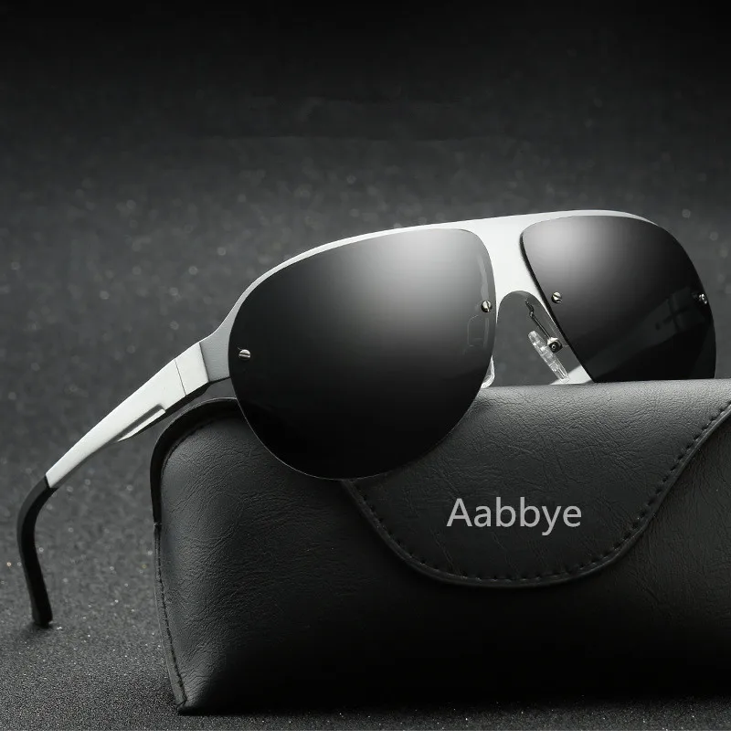 

oculos de sol 2017 new men's polarized sunglasses driving in sunglasses with aluminum magnesium alloy goggles sunglasses men