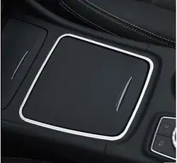 Алюминия Консоли подкладке ящик для хранения украшения отделка 1 шт. для Mercedes Benz gla X156 2014 2015