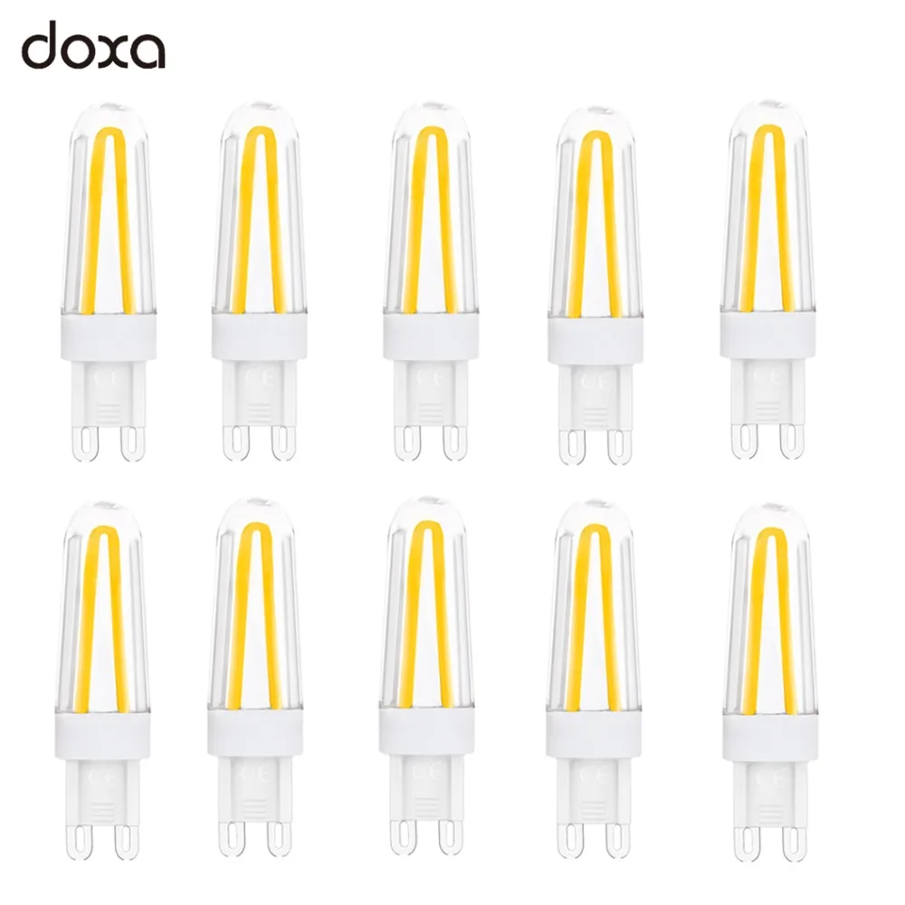 

10 Pack G9 LED COB Bulb 220V 110V Dimmable LED G9 Lamp 3W Natural White 4LED Lampadas Replace 35W Halogen for Chandelier Light