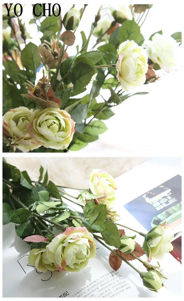 Camellia rose flower simulation flower11