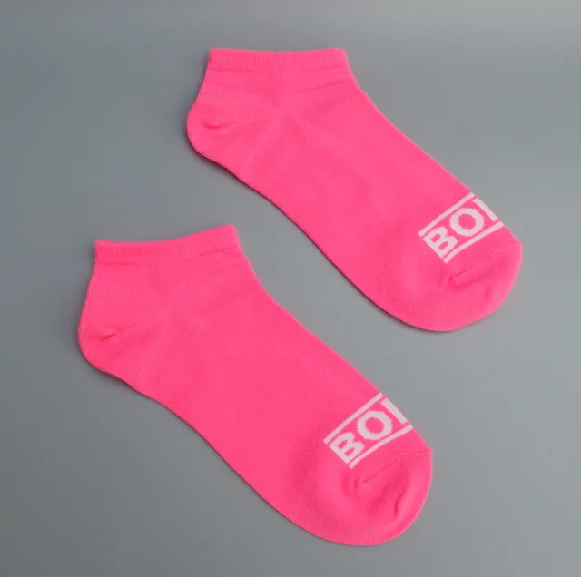 2 пары женские ботильоны носки, короткие носки для девочек из мягкого хлопка флуоресцентным цветом