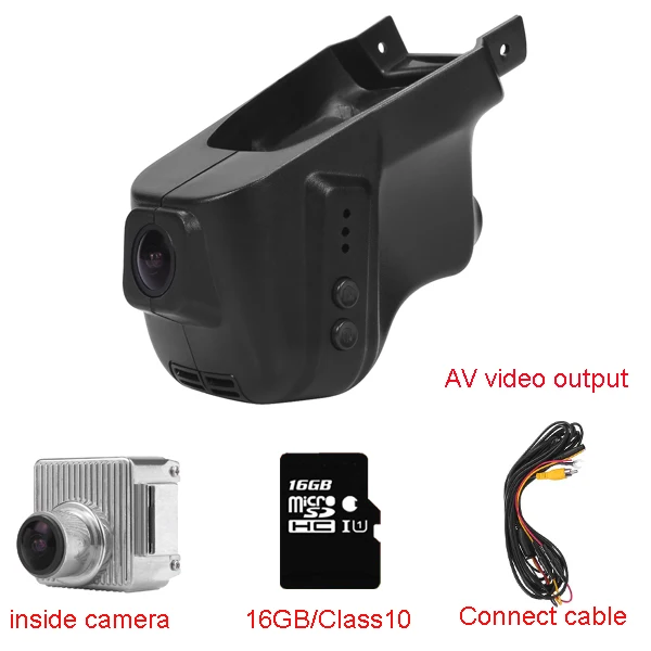 Car Dash Cam DVR black box camera for porsche Panamera/Cayenne//Macan/boxter/Cayman/911 with AV Out cable | Автомобили и