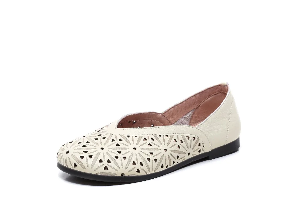 Careaymade-Spring pure handmade Genuine leather shoes, a new vintage artist with a round head and a comfortable woman's shoes Careaymade-Spring pure handmade Genuine leather shoes, a new vintage artist with a round head and a comfortable woman's shoes