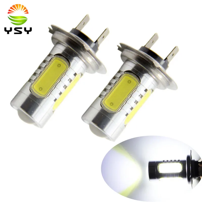 

2 PCS Super Bright H7 LED High Power COB For Driving/Fog Lights Bulb 7.5W White