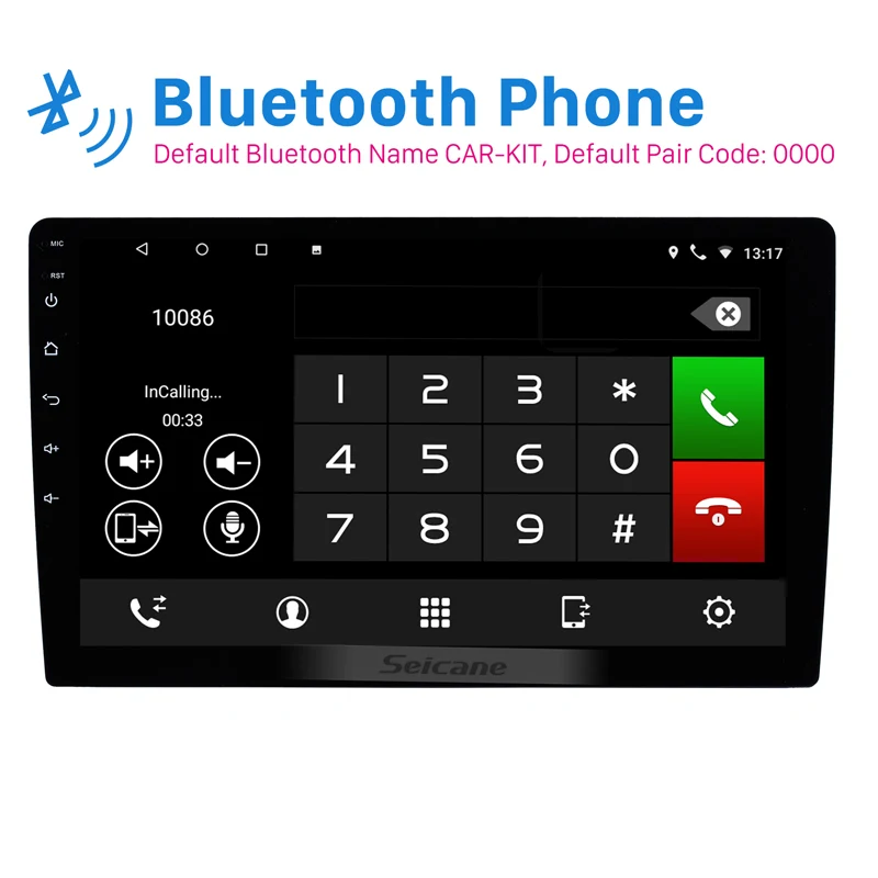 Sale Seicane Android 8.1 10.1" 2Din Universal Car Radio Head Unit For VW SEAT LEON CUPRA Golf B6 Passat Sharan Polo Skoda Magotan EOS 1