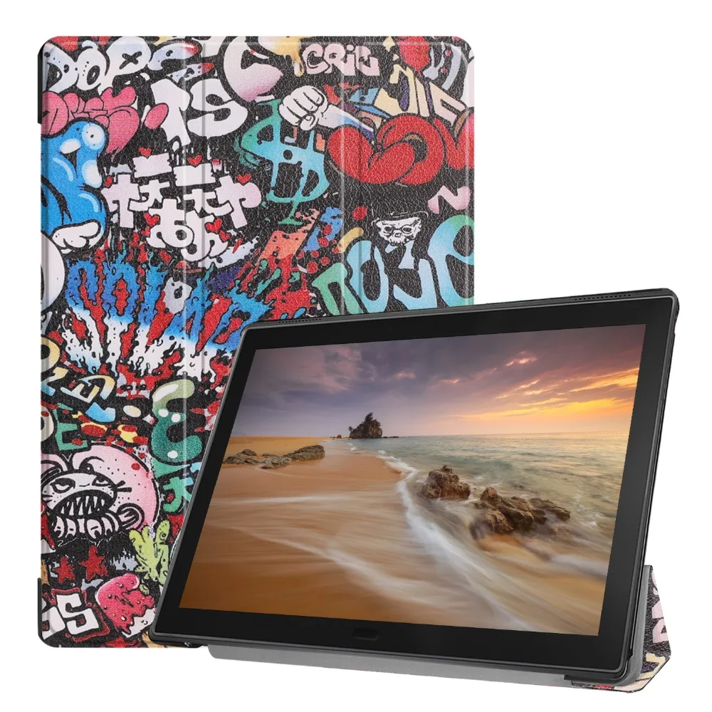 Чехол для планшета Tab E 10 2019 защитный чехол подставка Lenovo E10 X104|Чехлы планшетов и