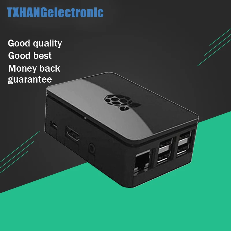 

Raspberry Pi 3 Case Black Box Cover Shell Compatible Updated for Raspberry Pi 3, 2 & B+ new
