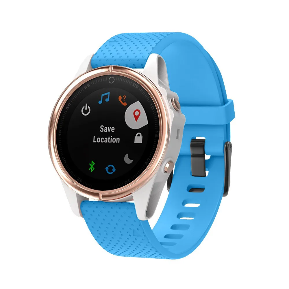 

HIPERDEAL Replacement Silicone Quick Release Easy Fit Wirstband For Garmin Fenix 5s Plus Smart Watches Accessories BAY17