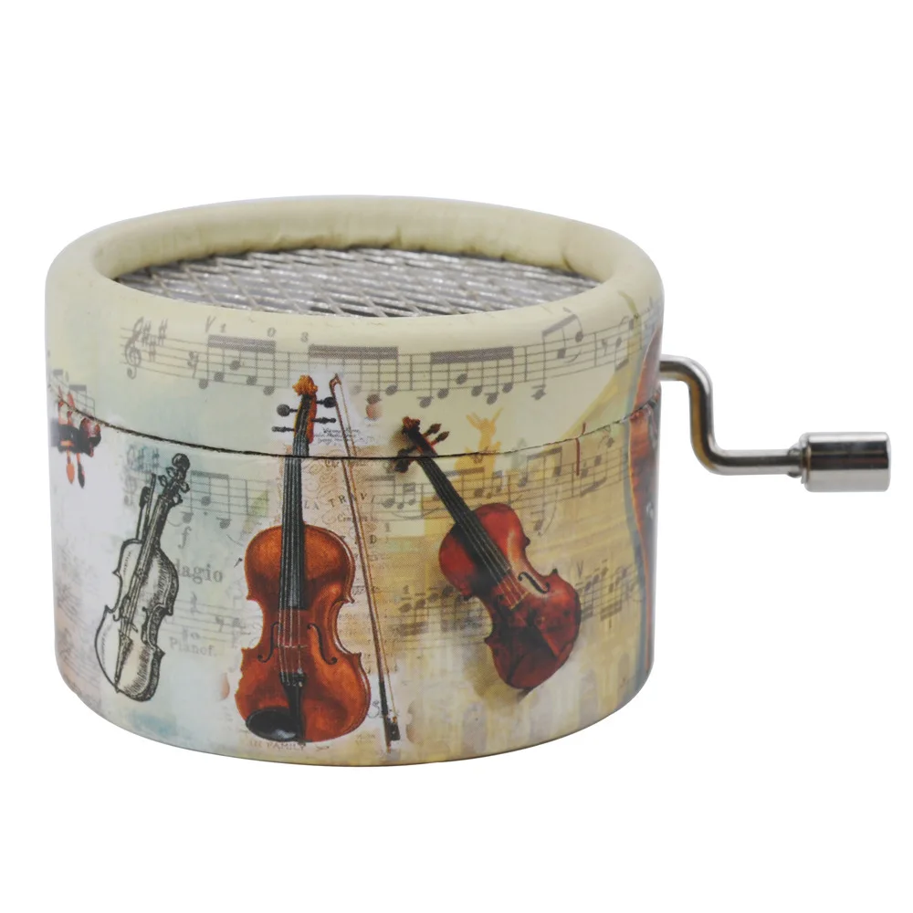 

Hand Crank Voice Box Miniature Design Classic Castle In The Sky Music Theme Music Box For Girls Christmas Gifts New Year Gifts