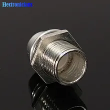 5 шт. 5 мм хромированный серебристый металлический ободок светодиодный держатель Монтажная панель дисплей база Резина