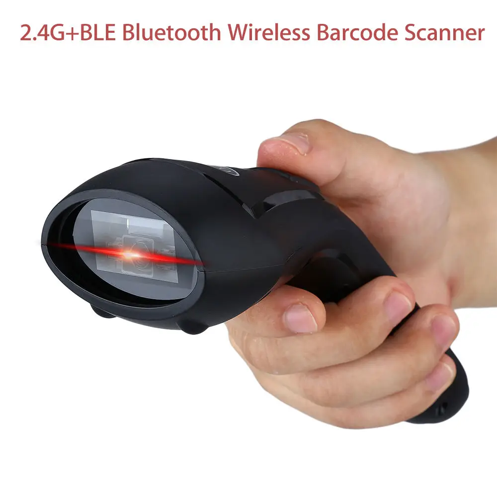 

CILICO CT80 Handheld 2.4G+BLE Bluetooth Wireless 2D Barcode Scanner Screen Scanning Mini USB Reader for Android/IOS/Windows