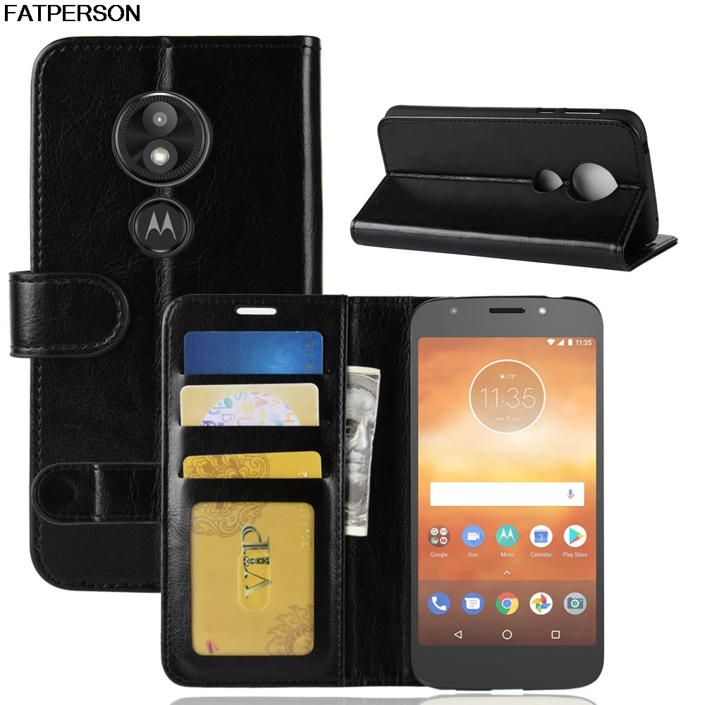 

Luxury PU Soft Wallet capa 5.2inch case Phone case For Motorola MOTO E5 PLAY Multi-function protection Phone Bracket Smart cover
