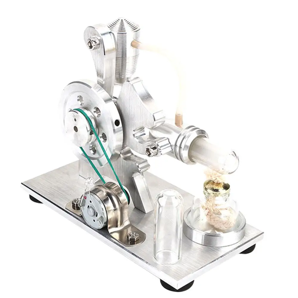 

Alloy Hot Air Engine Engine Motor Generator External Combustion Children Science Edcuational Perpetual Fantastic