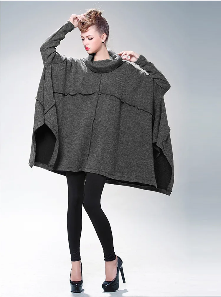 Осенне-зимнее платье для беременных Модный пуловер для беременных пальто свободные вязаные свитера Одежда для беременных