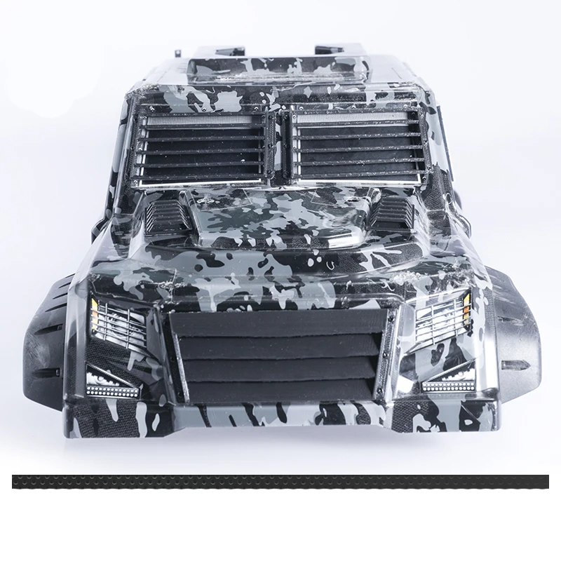

1PC TRX4 Tactical Unit Front Face Armor 3D Printing Body Shell Front Air Intake Grille for Rock Crawler RC Cars Modification