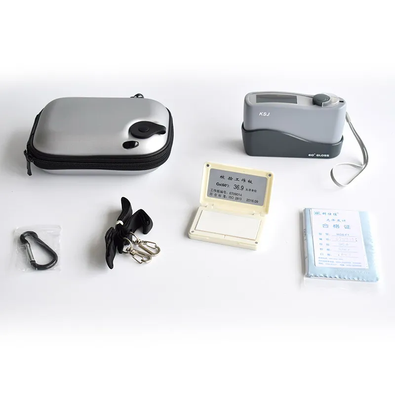 Brand KSJ Glossmeter Multipurpose Gloss Meter Gauge 60 degree paint paper ink film plastic Bamboo floor Tiles ceramics leather