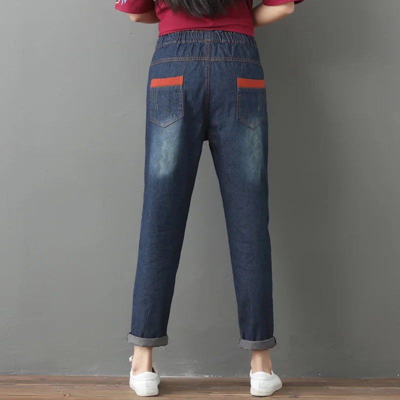 New Fashion Women High Waist Harem Jeans Female Harem Pants Women Casual Loose Embroidery Jeans Ripped Jeans Women Trousers New Fashion Women High Waist Harem Jeans Female Harem Pants Women Casual Loose Embroidery Jeans Ripped Jeans Women Trousers