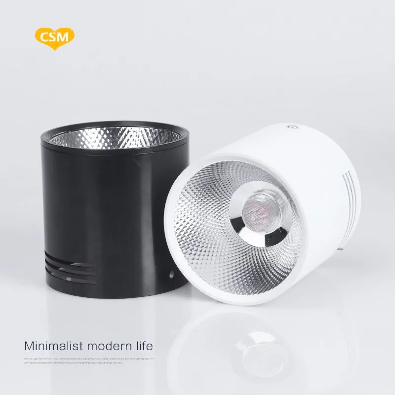 Led поверхности прожектор потолка Бесплатная открытие 5 Вт 7w9w12w15w 20 стены потолок