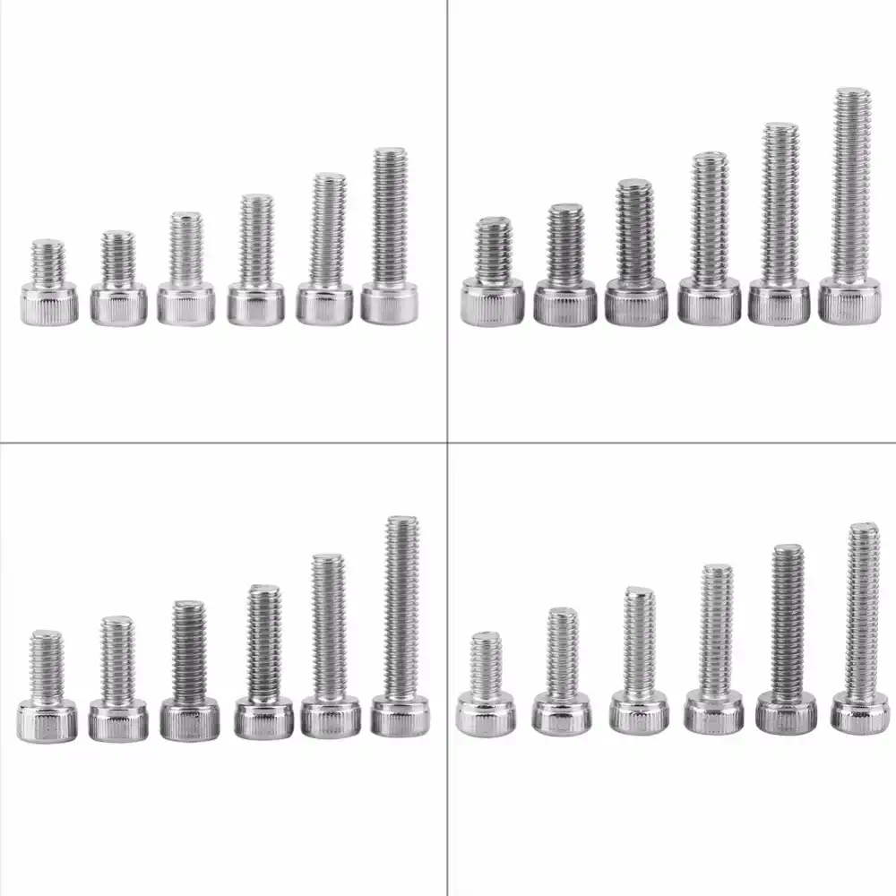 PROJECT M8 8MM A2 STAINLESS STEEL HEX HEAD BOLT WITH NUT AND WASHERS