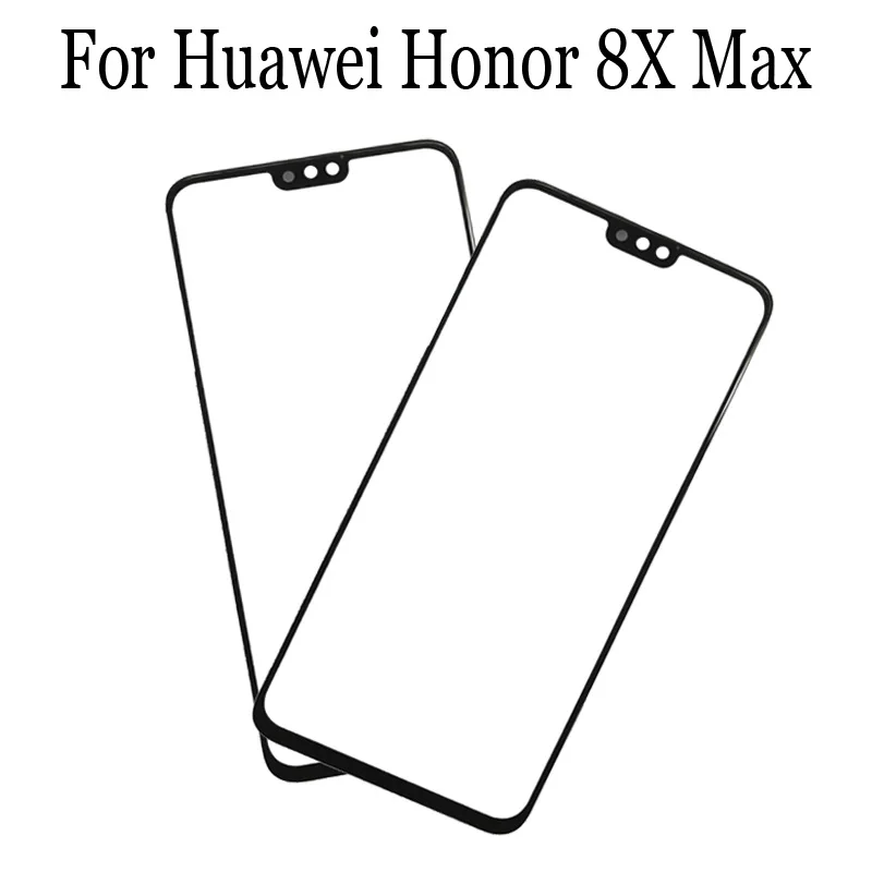 Запасные части для Huawei Honor 8X Max внешний сенсорный экран передняя панель ЖК-экрана