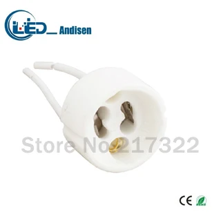 US $385.00 1000pcsLot GU10 Lamp Holder Socket Base Adapter Wire Connector Ceramic Socket For LED Halogen Light