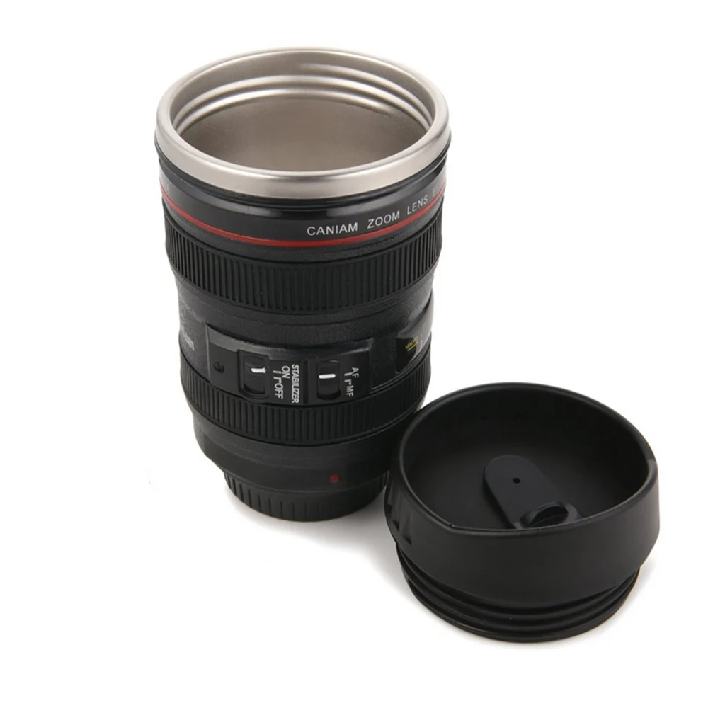 US Drop Ship 200ml Coffee Tea Water Bottles Drinking Drinkware Camera