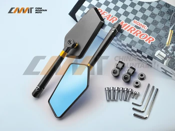 

Diamond all aluminum MOTO rearview mirror case for HONDA YAMAHA DUCATI KAWASAI SUZUKI KTM and other models
