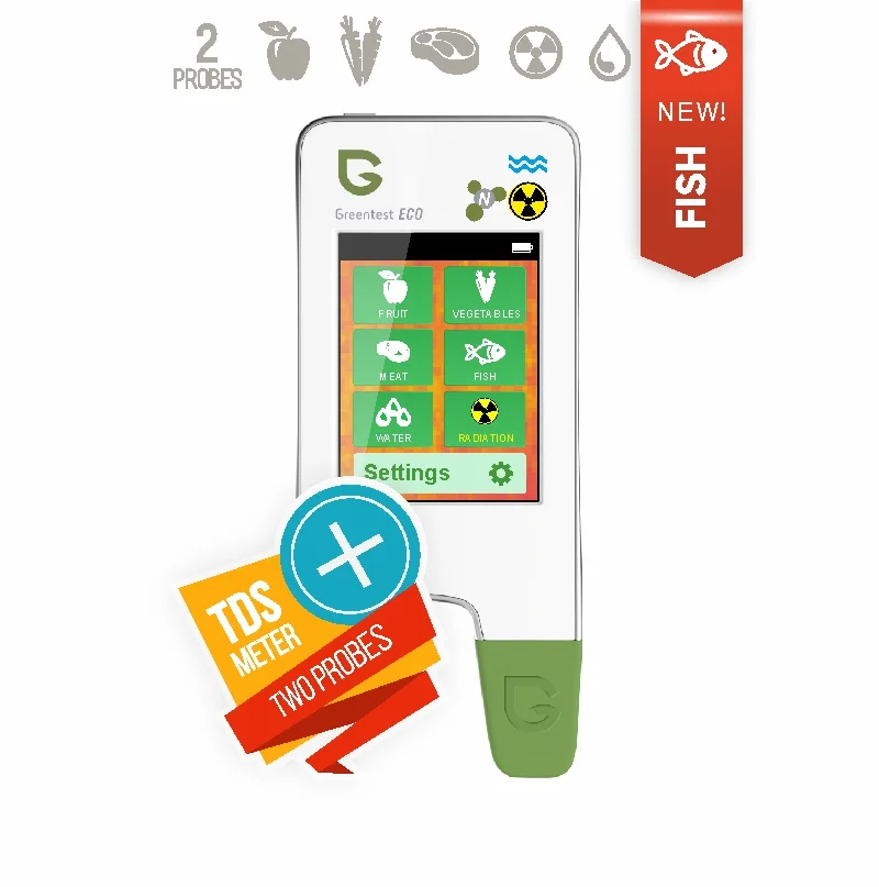 Alimento da Precisão Verificador do Nitrato de Peixes Detector da Radiação Tds da Água Greentest Novo! Alta Carne – Cuidados Médicos 2019 Eco 5f
