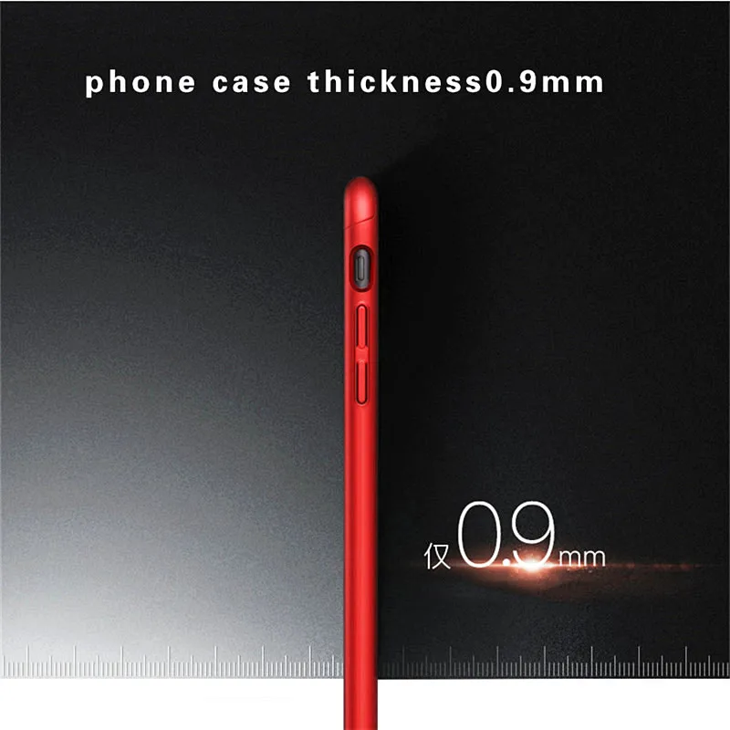 SHUOHU 360 funda protectora completa para iPhone 8 7 Plus 6 6 s funda 5 5S SE X 10 funda completa para fundas iPhoneX Coque con vidrio