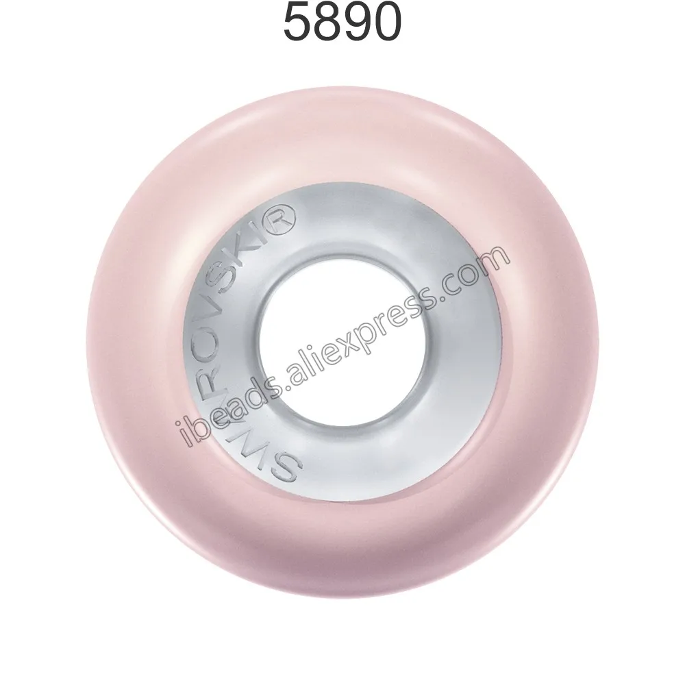 Rosaline 294 1 шт.) Кристалл от Swarovski 5890 BeCharmed жемчужные бусины Австрийские бусины Стразы для браслета ожерелья - Цвет: Rosaline 294